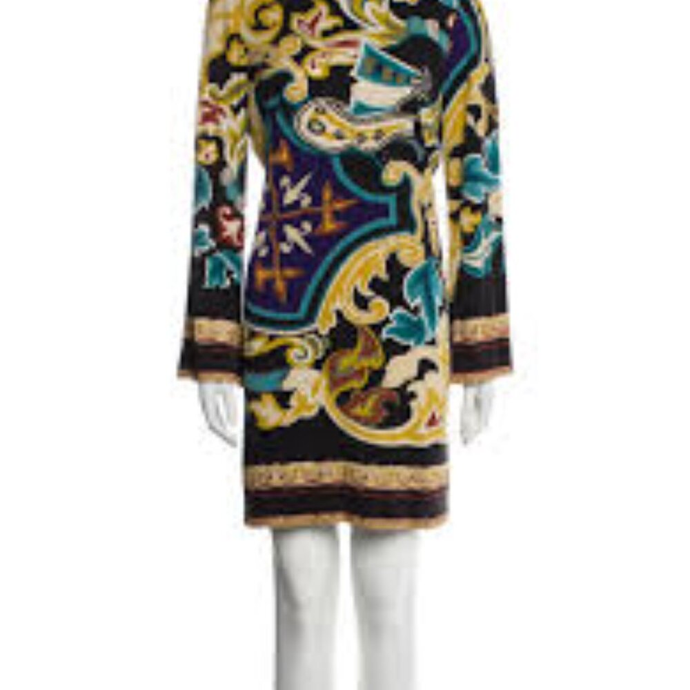 Nicole Miller Silk Shift Dress